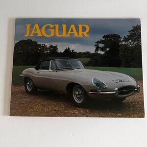 1983 Jaguar Softcover Book Colour Library Racing Sports Cars Saloon Classics